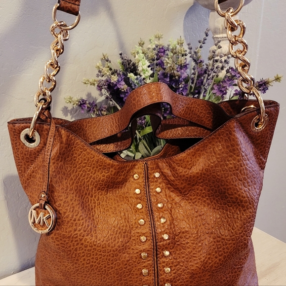 Michael Kors Leather Handbag - Picture 2 of 15